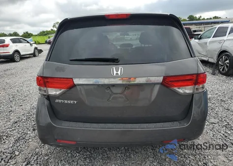 2014 Honda Odyssey Ex из США, поврежденный, VIN 5FNRL5H49EB121329